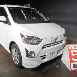 お客様名：AT様　車種：ミライース　コース名：UP５G