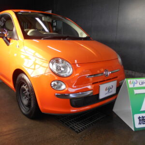 お客様名：YO様　車種名：フィアット500　コース名：UP７G