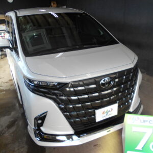 お客様名：K.T様　車種名：アルファード　コース名：UP７G