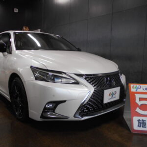 お客様名：H.W様　車種名：レクサス CT200ｈ　コース名：UP5G