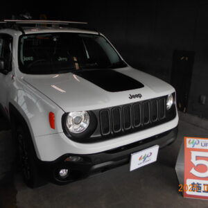 お客様名：H.F様　車種名：Jeep レネゲード　コース名：UPコート 5G