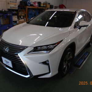 お客様名：M.I様　車種名：LEXUS RX200t　コース名：UPメンテナンス