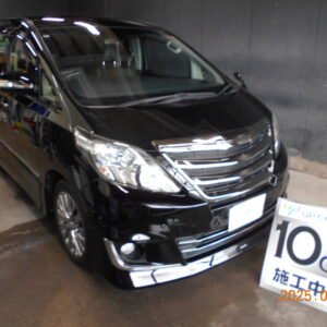 お客様名：Y.O様　車種名：TOYOTA アルファード　コース名：UPコート10G
