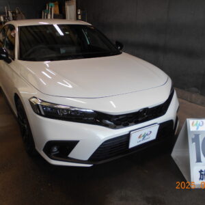お客様名：H.S様　車種名：HONDA シビック　コース名：UPコート10G