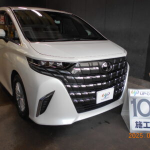 お客様名：R.S様　車種名：TOYOTA アルファード　コース名：UPコート10G