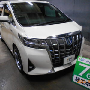 お客様名：E.T様　車種名：TOYOTA アルファード　コース名：UPコート７G