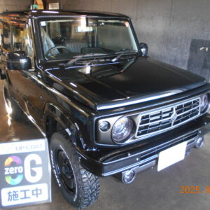 お客様名：Y.F様　車種名：SUZUKI ジムニー　コース名：UPコート ZERO G