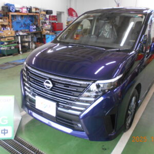 お客様名：A.Y様　車種名：NISSAN セレナ　コース名：UPコート７G